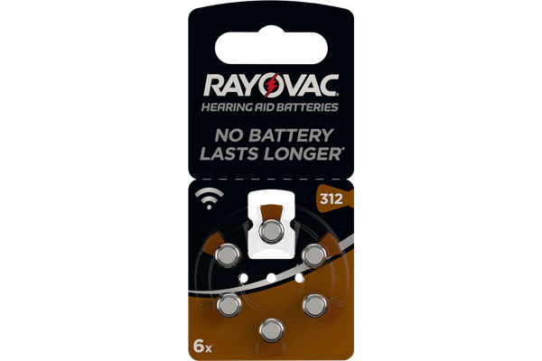 Knopfzellen-Batterie 6er Blister 1,5V 312