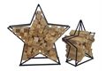  Brennholz Stapelregal Stern S, 63,5 x 20 x 61,5 cm