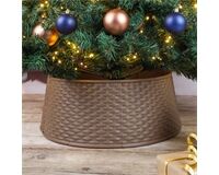 Abdeckung Weihnachtsbaumständer, 54 x 19,5 cm (braun)