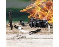 Survival-Set, 9 tlg (schwarz)