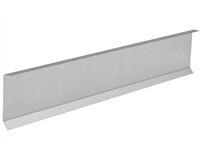 Kappleiste Alu-Natur, stranggepresst, 70 x 2000 mm