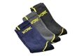  Workpower Arbeitssocken, 3er Pack, Gr. 39/42