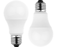2x LED Birnenform 10W (75W) E27 1055lm, 2700K, WW