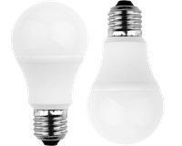 2x LED Birnenform 10W (75W) E27 1055lm, 2700K, WW