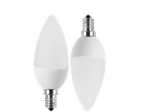 2x LED Kerzenform 5W (40W) E14 470lm 2700K, WW