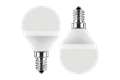  2x LED Tropfenform 5W (40W), E14, 470lm, 2700K,WW