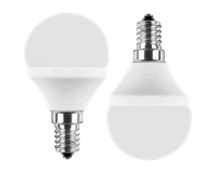 2x LED Tropfenform 5W (40W), E14, 470lm, 2700K,WW