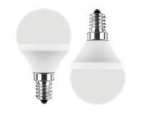 2x LED Tropfenform 5W (40W), E14, 470lm, 2700K,WW