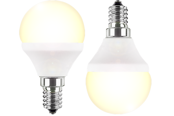  2x LED Tropfenform 5W (40W), E14, 470lm, 2700K,WW