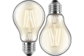  2x LED Birnenform 7W (60W), E27, 810lm, 2700K, WW
