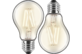  2x LED Birnenform 7W (60W), E27, 810lm, 2700K, WW