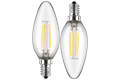  2x LED Kerzenform 4,5W, E14, 470lm, 2700K, WW