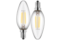  2x LED Kerzenform 4,5W, E14, 470lm, 2700K, WW